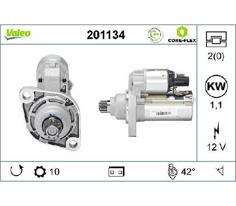 Štartér VALEO CORE-FLEX 201134