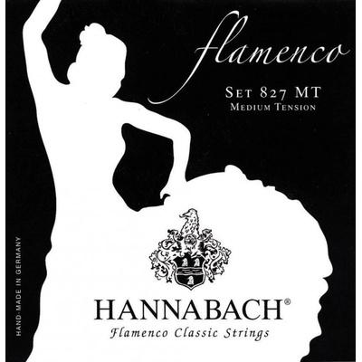 Hannabach série 827 Medium tension Flamenco Classic Sada GEW652927