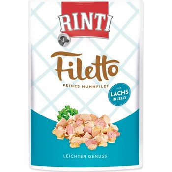 Rinti Filetto kura + losos v želé 100 g