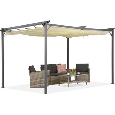 Garden Point La Palma 3x3 Béžová pergola na terasu
