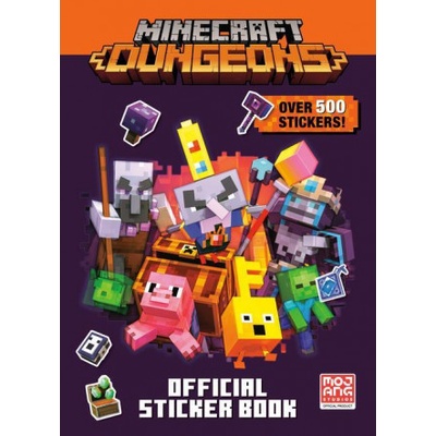 Minecraft Official Dungeons Sticker Book Minecraft