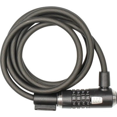 Kryptonite Кабелен катинар Kryptonite Kryptoflex 1218 Combo Cable Bike lock - Black - размер 180 cm (870-2154-0111)