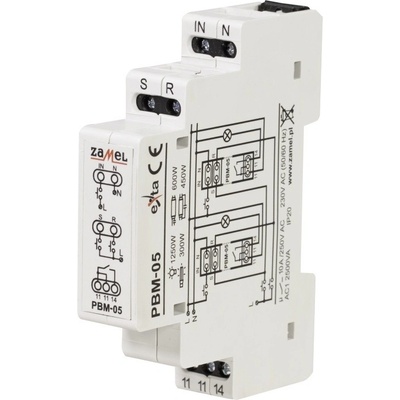 Zamel paměťové beznapěťové relé PBM-05