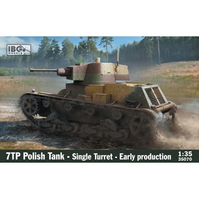 IBG 7TP Polish Tank Single Turret Early Production 1:35