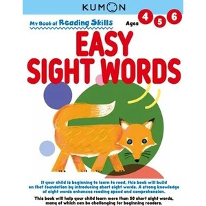 My Book of Reading Skills: Easy Sight Words (ISBN: 9781953845207)