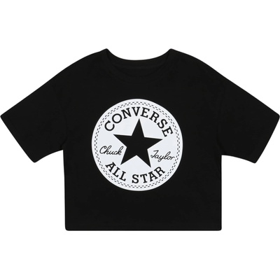 Converse Тениска черно, размер s