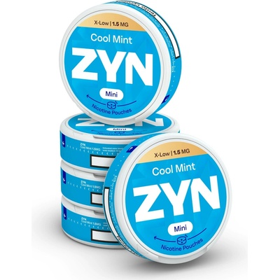 ZYN cool mint 1,5 mg 5 krabiček po 20 sáčcích