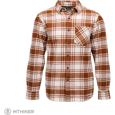 Black Diamond Project Flannel košile clay-off white plaid