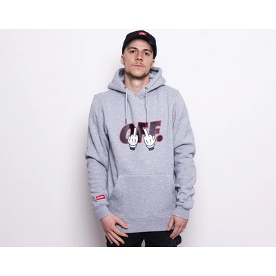 Cayler Sons Seriously Hoody heather grey/red