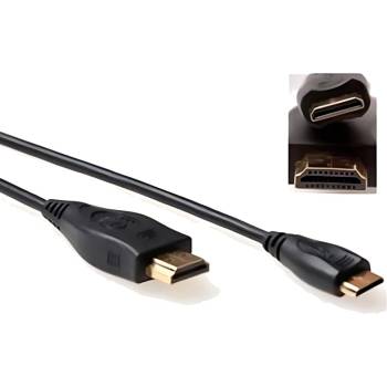 ACT Кабел ACT AK3670, от HDMI(м) към HDMI Mini(м), 0.5m, черен, 2K@30Hz (AK3670)