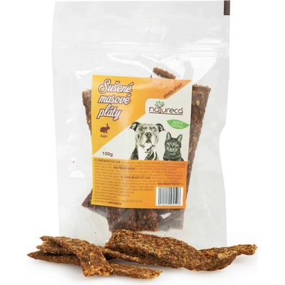 NATURECA 100% mäsové pláty Zajac 100 g