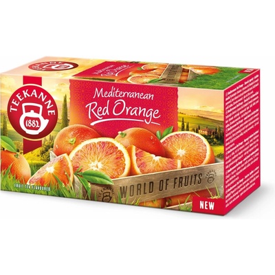 TEEKANNE Mediterranean red orange ovocný čaj 20 sáčkov