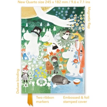 Flame Tree Publishing Moomin: Dangerous Journey (Foiled Quarto Journal)