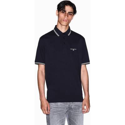 Armani Exchange Блуза с яка Armani Exchange Men's Short Sleeve Polo Shirt - Navy