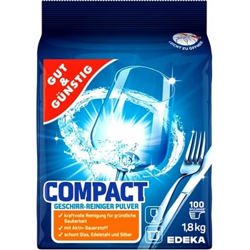 G&G Compact prášok do umývačky riadu 1,5 kg 100 umývaní