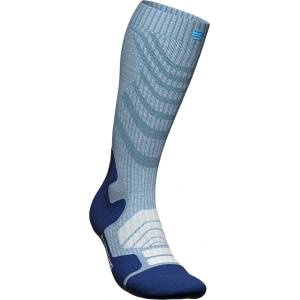 Bauerfeind Sports Дамски туристически чорапи Bauerfeind Sports Women's Outdoor Merino Compression Socks Compression socks - Sky Blue - размер 35-38 (201-7780-0112)