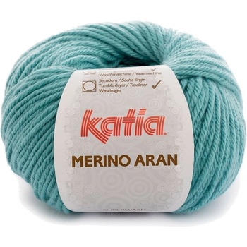 Image 1 of Katia Merino Aran 86 Water Blue Плетива прежда (MA 86)