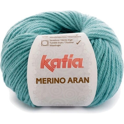 Katia Merino Aran 86 Water Blue Плетива прежда (MA 86)
