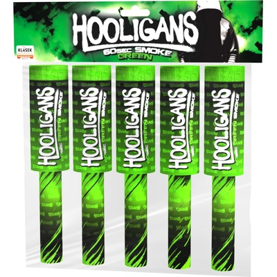 Hooligans dýmová pochodeň-Zelená
