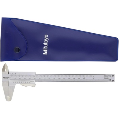 Mitutoyo Шублер със заключващ палец Mitutoyo 531-122 - 150 мм, 0.05 мм / 1/128 (531-122)