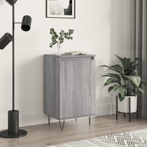 vidaXL Бюфет сив сонома 40x35x70 см инженерно дърво (831064)
