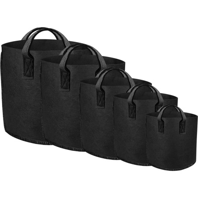 GUTPot textilní květináč černý 19L – Zbozi.Blesk.cz