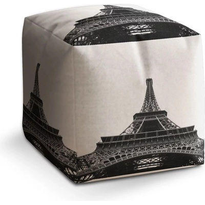 Sablio Taburet Kostka Eiffel Tower 4: 40x40x40 cm