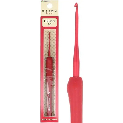 Ergonomický háček Tulip Etimo Red 1,8mm