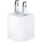 Apple Оригиналнo захранване с USB изход за ел. мрежа за iPhone и iPod (US стандарт) - Apple USB US Power Adapter 5W (bulk) (A1265)