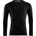 Aclima Мъжко мериносово термобельо Aclima Lightwool Undershirt Long Merino base layer - Jet Black (015-1266-0114)