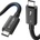 BlitzWolf BW-HDC8 кабел за данни Type-C - Type-C, 150cm, BLACK BW-HDC8 1.5M (BW-HDC8 1.5M)
