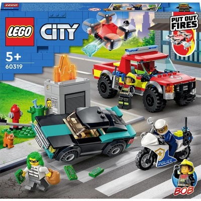 LEGO® City 60319 Hasiči a policejní honička