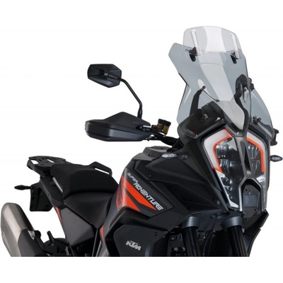 Plexi štít PUIG TOURING WITH VISOR 20586H kouřová