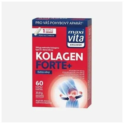 Maxi Vita Exclusive Kolagen forte+ 6 x 60 kapslí