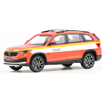 Abrex Škoda Kodiaq FL 2021 HZS hl.m. Prahy 1:43