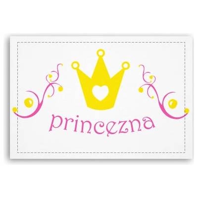 Fotoobraz 90x60 cm střední Princezna