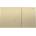 Geberit 115.622. QF. 1 - Бутон за смиване Sigma70 25x14, 6 cm четкан месинг (GB0110)