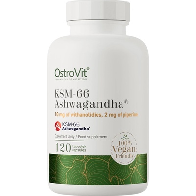 OstroVit KSM-66 Ashwagandha 400 mg, 120 tablets