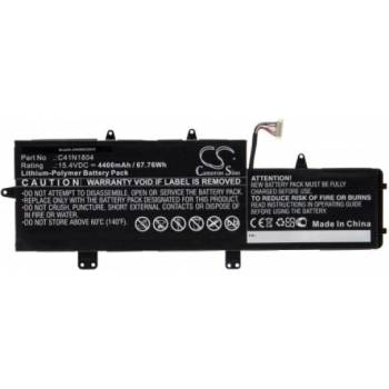 VHBW Батерия за Asus UX450FD / UX480FD, C41N1804, 15.4 V, 4400 mAh (888202843)