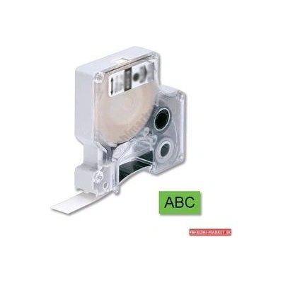 Dymo 45019 D1 12 mm zelená/čierna - kompatibilní