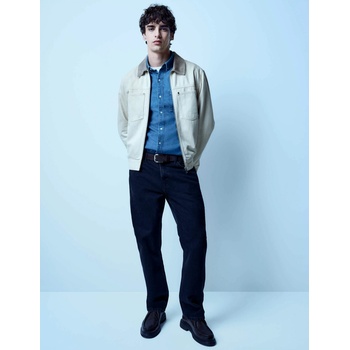 Marks & Spencer Свободни дънки с права кройка Authentic Marks & Spencer черни Marks & Spencer | Cheren | МЪЖЕ | 32 29