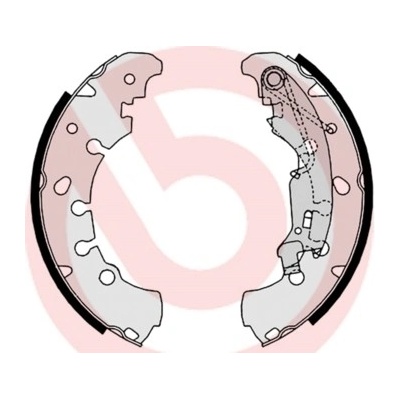 Sada brzdových čeľustí BREMBO S 23 530