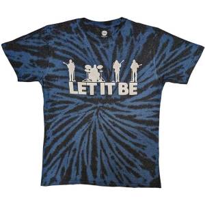 The Beatles Let It Be Silhouette (Wash Collection) Black L Риза (BEATTEE413MDD03)