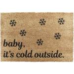 Artsy Mats Изтривалка с коледен мотив от кокосови влакна 40x60 cm Baby It's Cold Outside - Artsy Doormats (XMAS-BABYITSCOLDOUTSIDE)