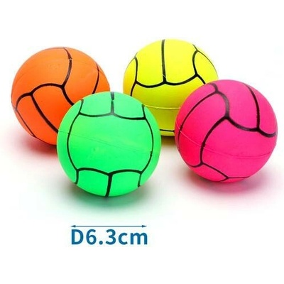 Nobleza gumový míč volleyball 6,3 cm růžová