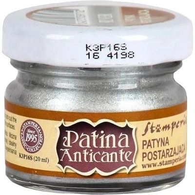 Stamperia Patina Anticante stříbrná 20ml – Zboží Dáma