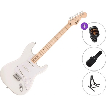 Squier Sonic Stratocaster HT MN SET Arctic White Електрическа китара