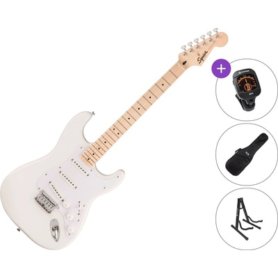 Squier Sonic Stratocaster HT MN SET Arctic White Електрическа китара