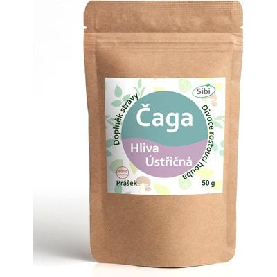 Sibi Čaga & Hlíva ústřičná prášek 50 g