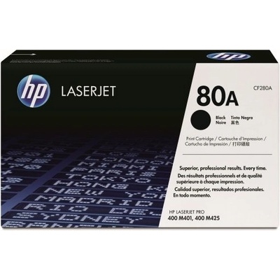 HP Консуматив HP 80A Black LaserJet Toner Cartridge (CF280A)